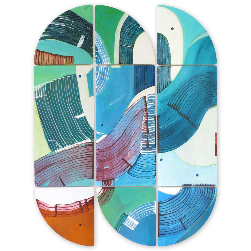 Dolphin Belly Dance  Contemporary Art Installation for sale from Artbay Queenstown, NZ