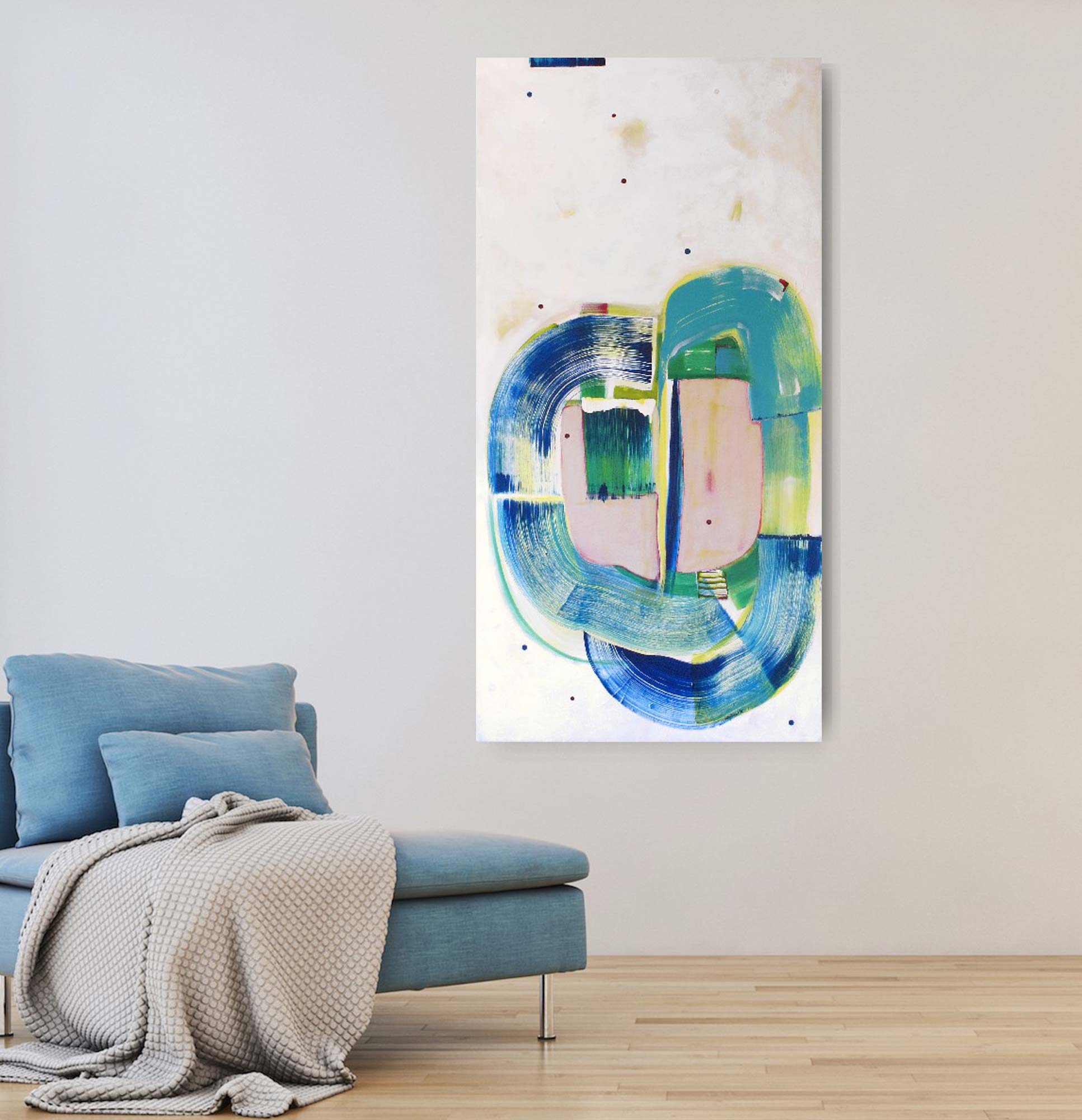 Gerbil Pirouette - Original Abstract Painting