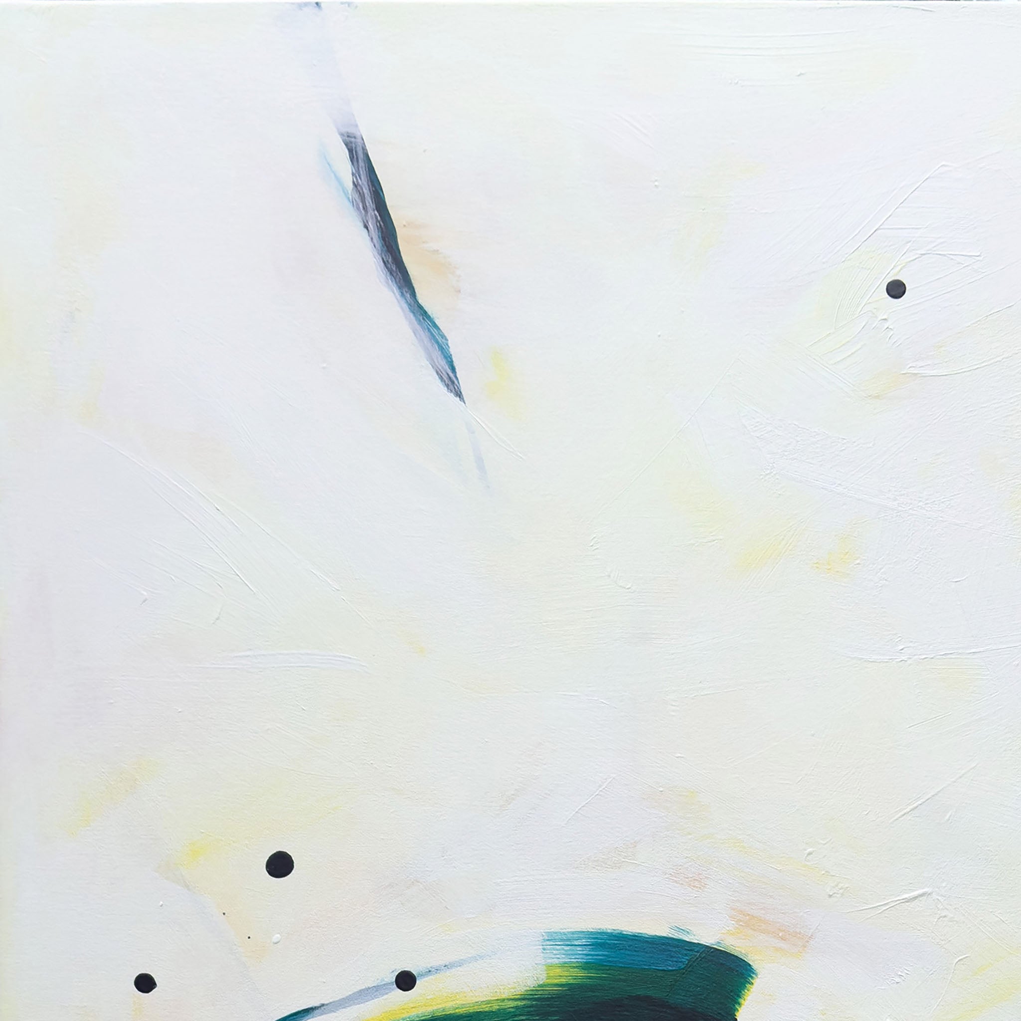 Detail of large abstract painting Lolly Scramble Lulu