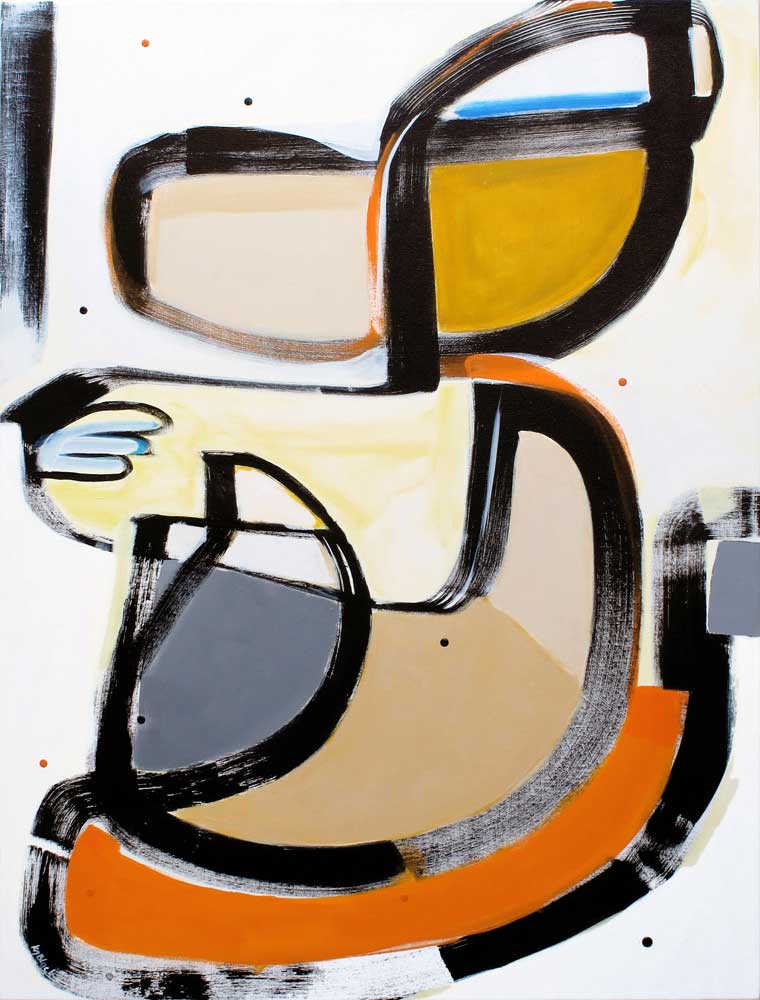 Mousey Mousey, contemporary artwork for sale online by Kirsty Black Studio