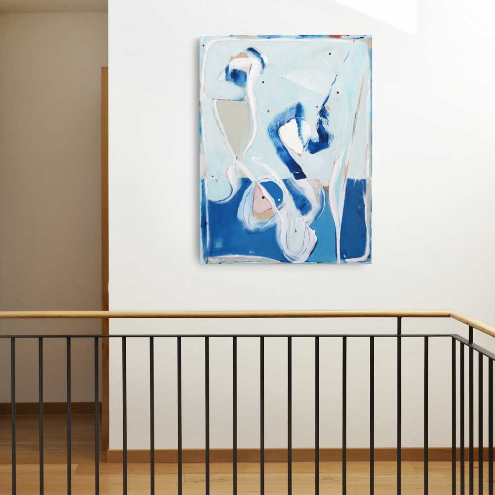 Abstract Artwork for sale NZ Pang Wangle by Kirsty Black Studio