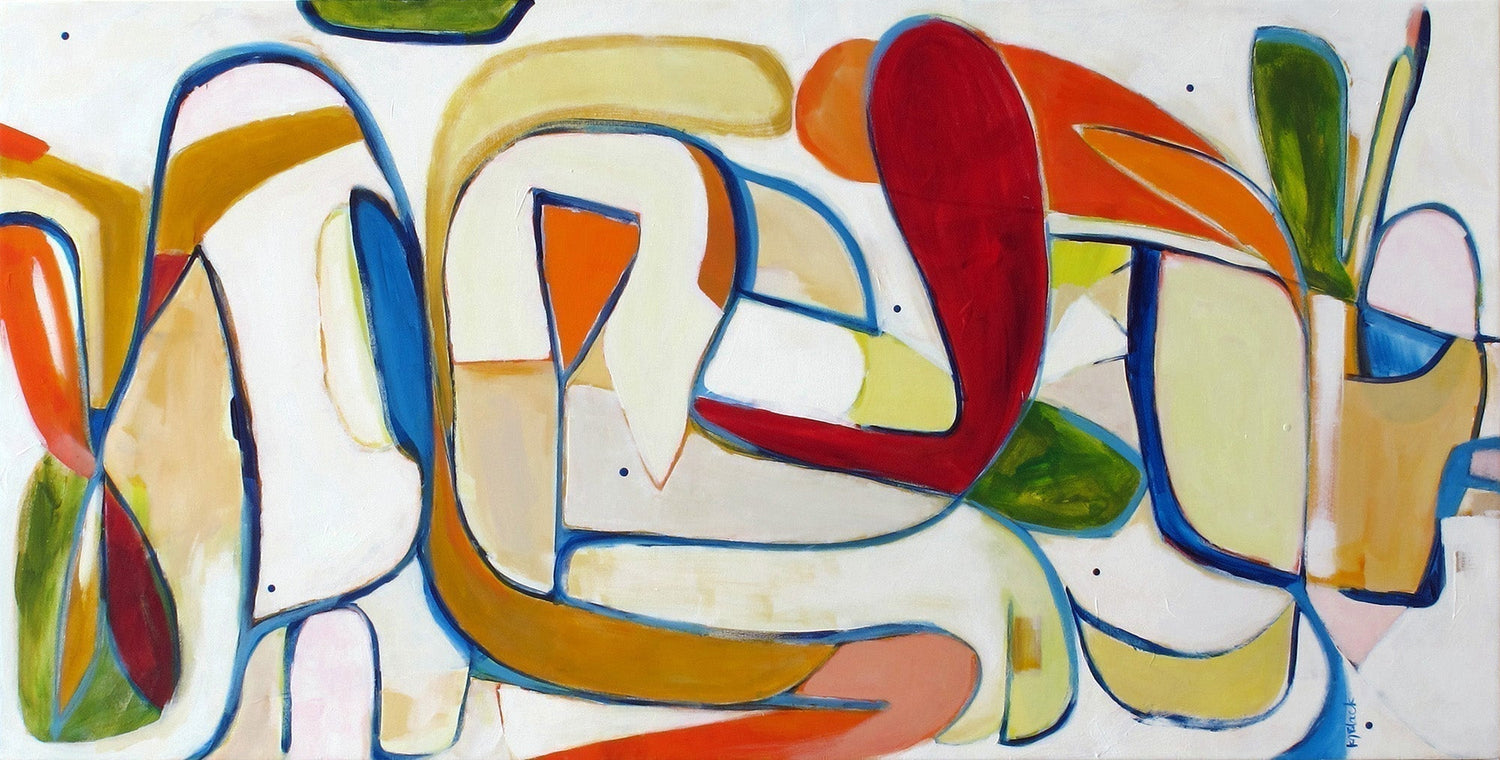 large colourful statement artwork for sale by Kirsty Black