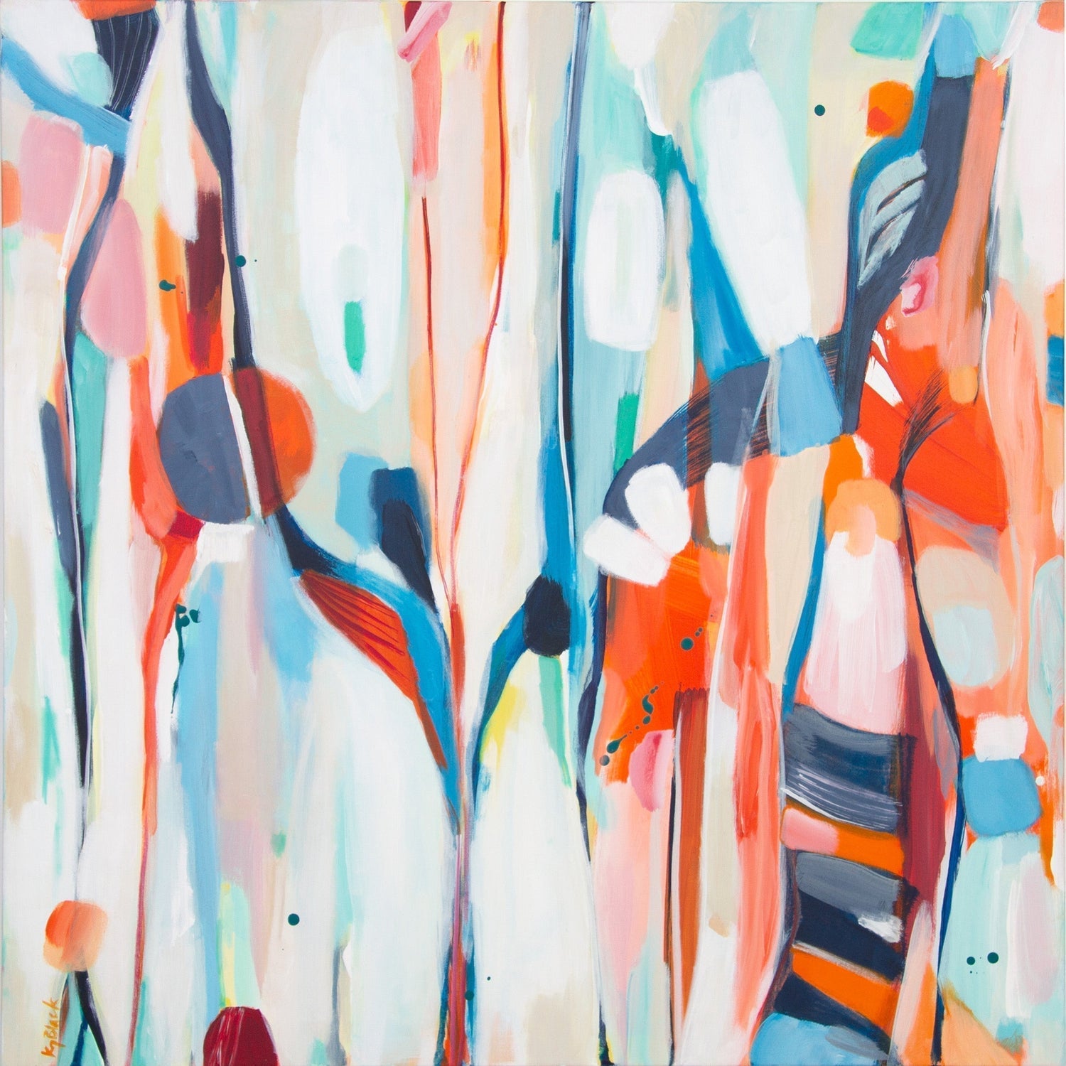 The evocative power of abstract art - blog by Kirsty Black Studio