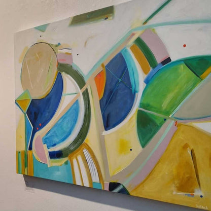 Goosey Gander, painting by Kirsty Black, Walker &amp; Hall Waiheke Art Award finalist 2023