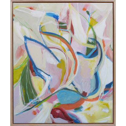 Budgie Bustle - Original Abstract Artwork