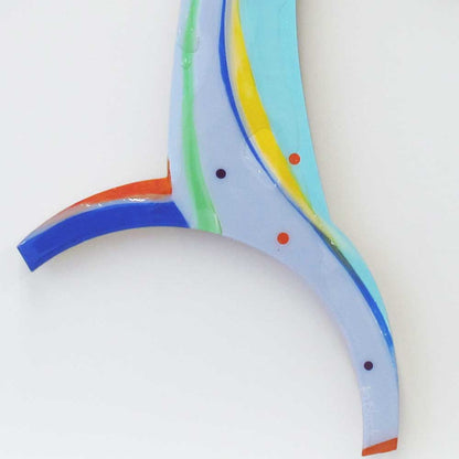 acrylic &amp; resin on ply sculpture for the wall