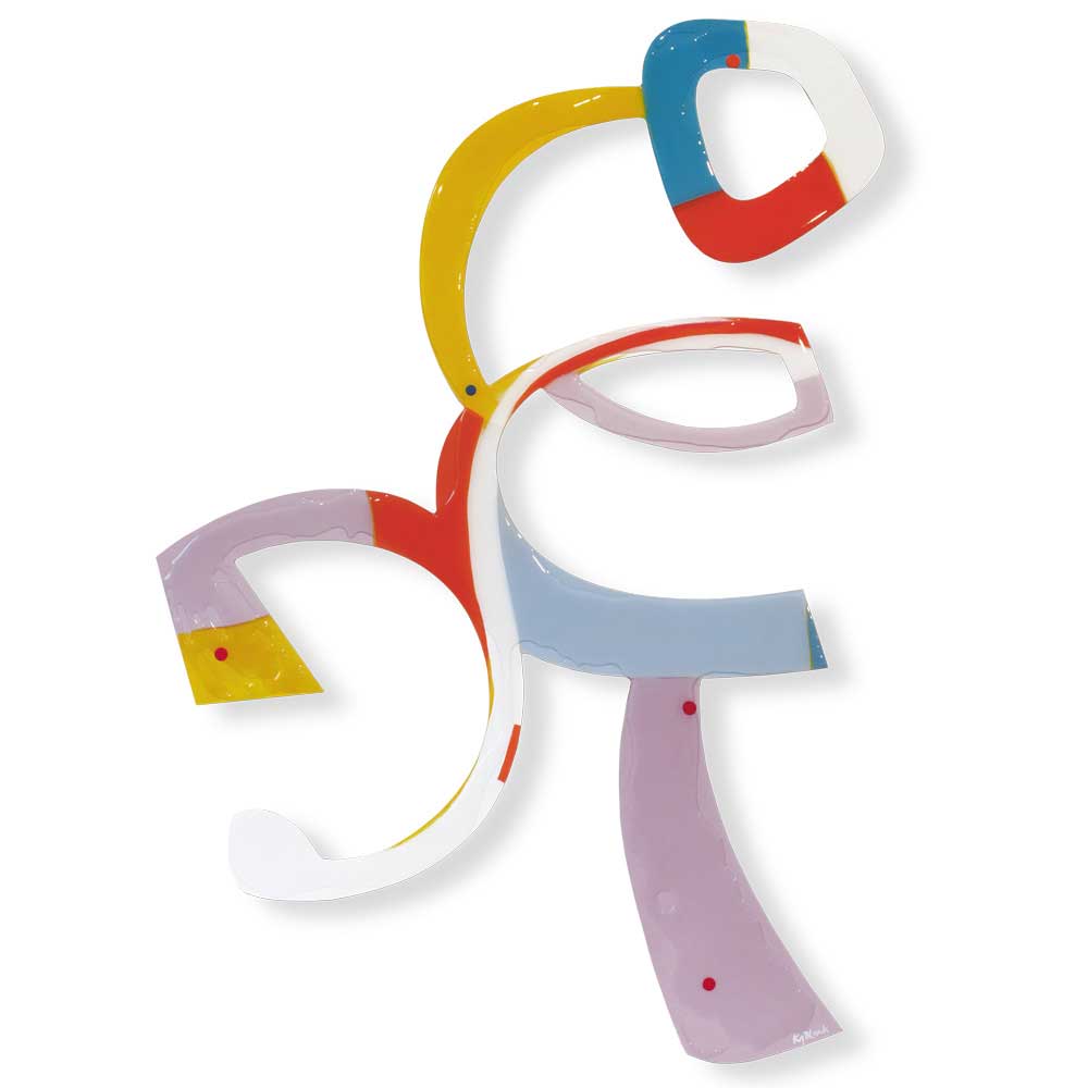 Wall Sculpture, Stick Insect Trampoline, by artist Kirsty Black