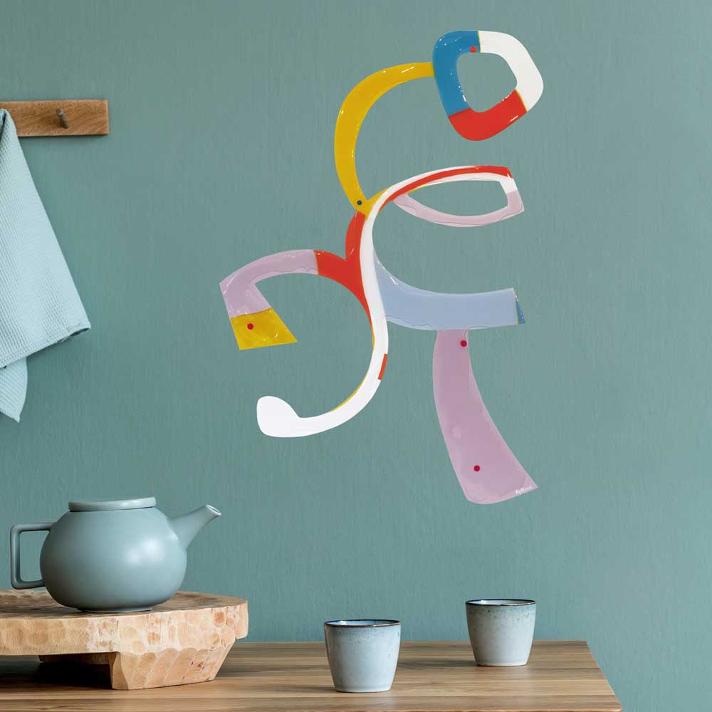 Wall Sculpture Stick Insect Trampoline on wall